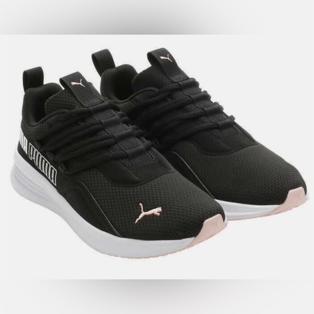 New Puma Womens Star Vital Refresh Running Sneakers - Black 6.5